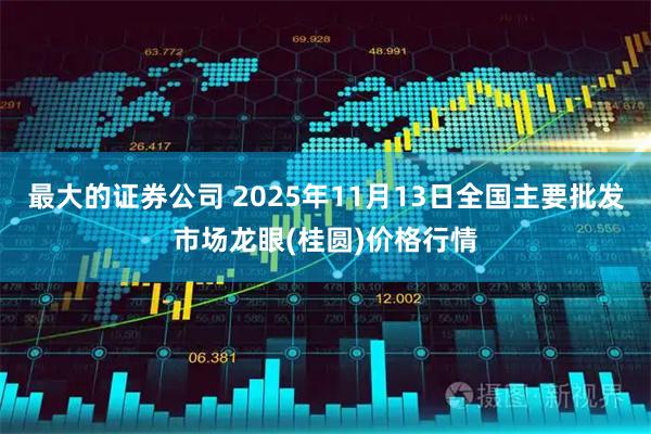最大的证券公司 2025年11月13日全国主要批发市场龙眼(桂圆)价格行情